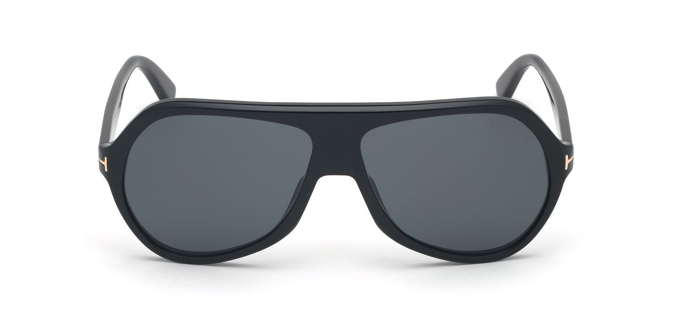 Tom Ford Ft0732 6101a Aviator Sunglasses In Black