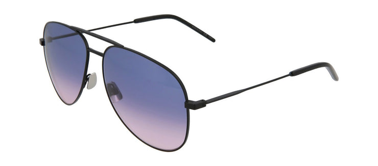 saint laurent classic11 black violet sunglasses