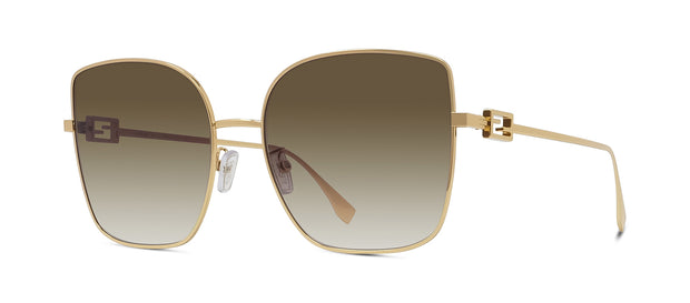 Fendi® FE40005U Geometric Sunglasses - EuroOptica