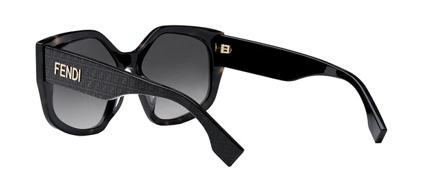 Fendi Smoke Cat Eye Ladies Sunglasses FE40070I 01A 54 192337114571 -  Sunglasses - Jomashop