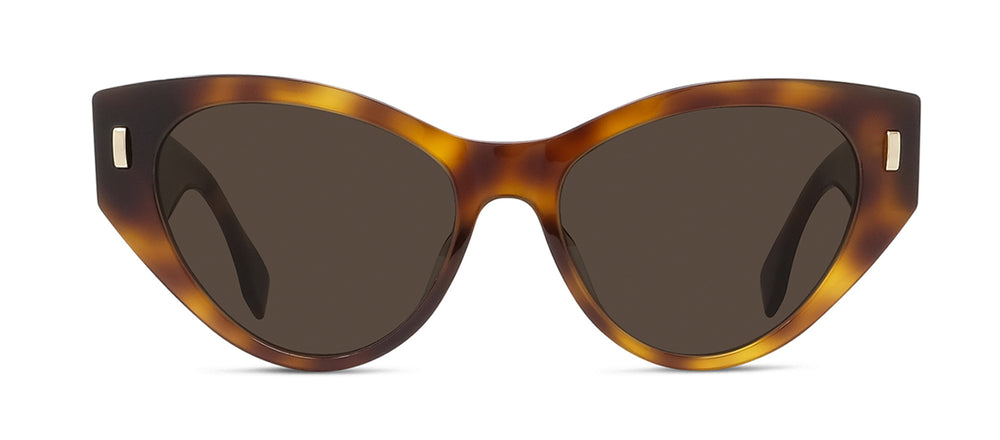 Fendi FE40035I 53E Geometric Sunglasses