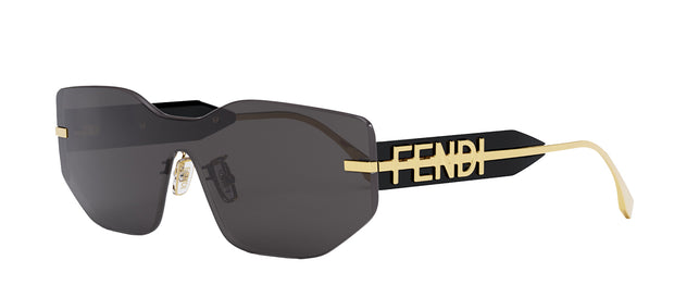 Fendi Fendigraphy FE 40078 F 46E Square Sunglasses