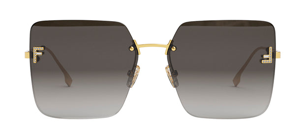 Sunglasses FENDI First FE4075US 30A 54-15 Gold in stock, Price 308,33 €