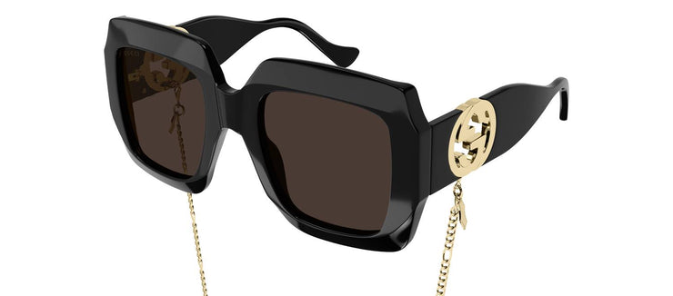 Gucci GG1022S 005 Oversized Square Sunglasses