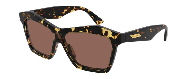 Bottega Veneta Geometric Navigator Sunglasses