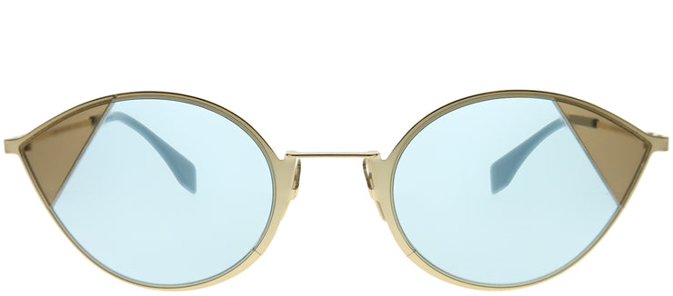 fendi cut eye sunglasses