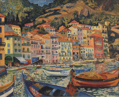 Charley Toorop-Port de Villefranche