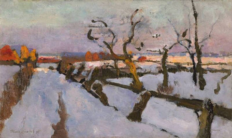 Floris Verster-1895-sneeuwstudie-kroller-muller