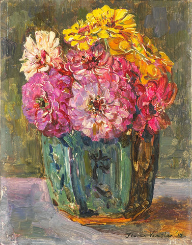 Floris Verster - 1910 - Stilleven Zinnia - Rijks