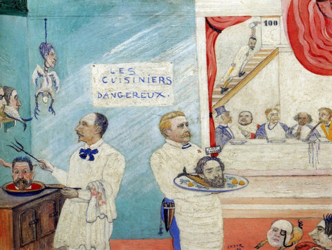 De gevaarlijke kok-1896-James Ensor