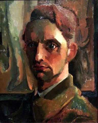 Zelfportret Wiegman 1916