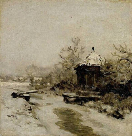 Winterlandschap 1905 - Kroller Muller