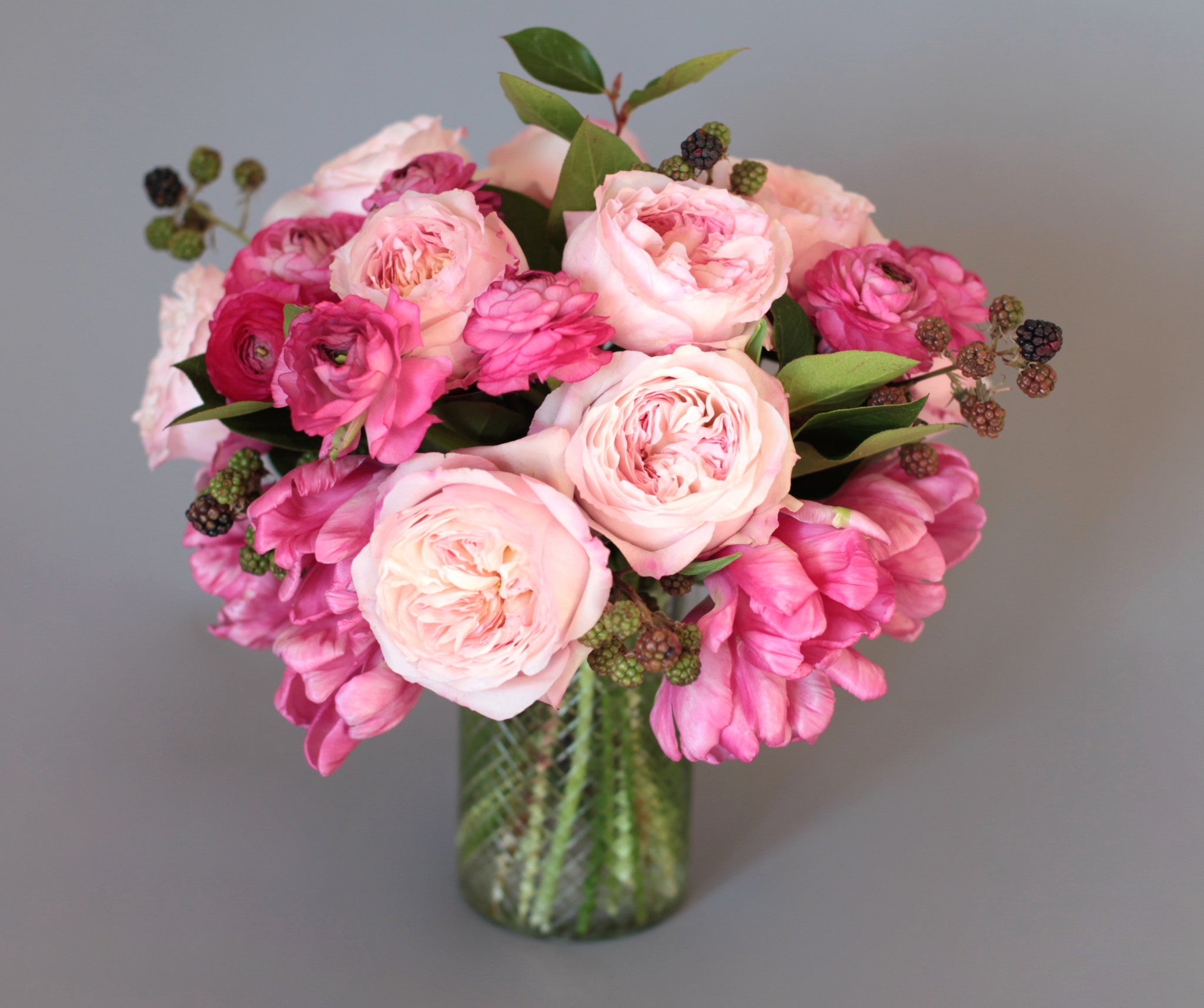 Alluring Pinks | flowersbyivona.com