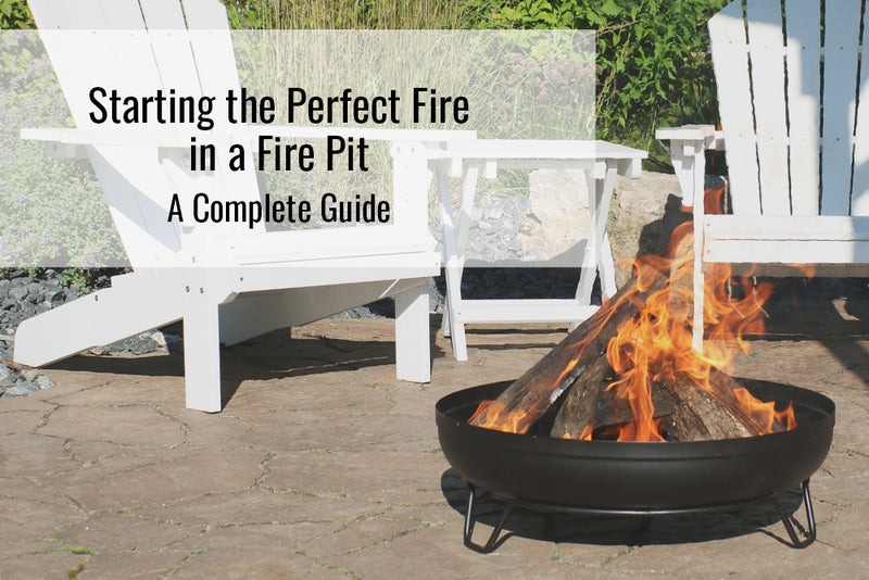 How to Start the Perfect Fire in a Pit Decor