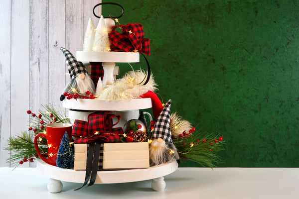 Decorate a Tiered Tray