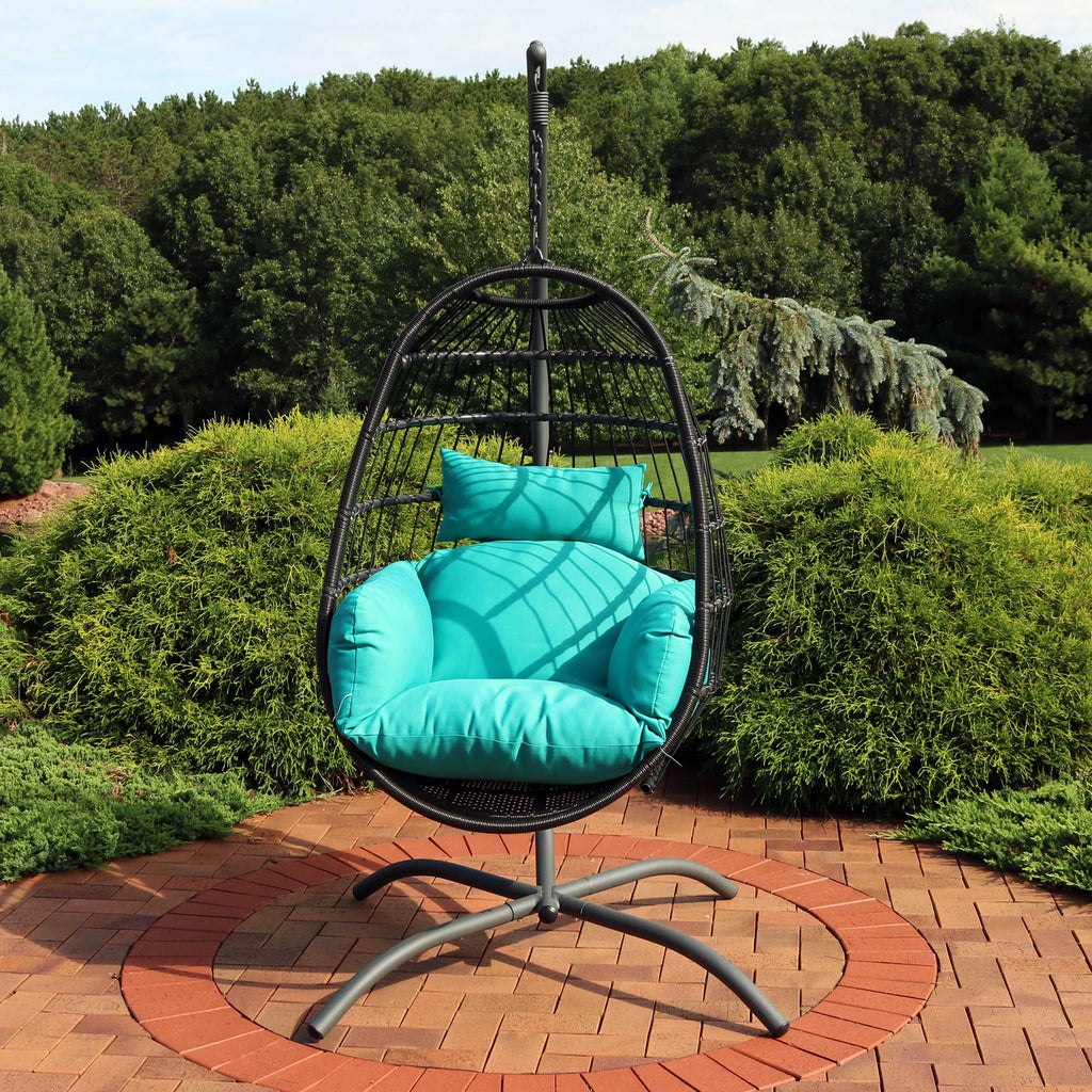 Penelope Hanging Egg Chair with Stand