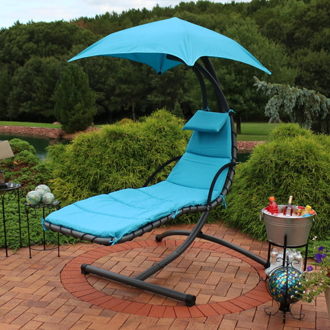 Sunnydaze Floating Chaise Lounge Chair