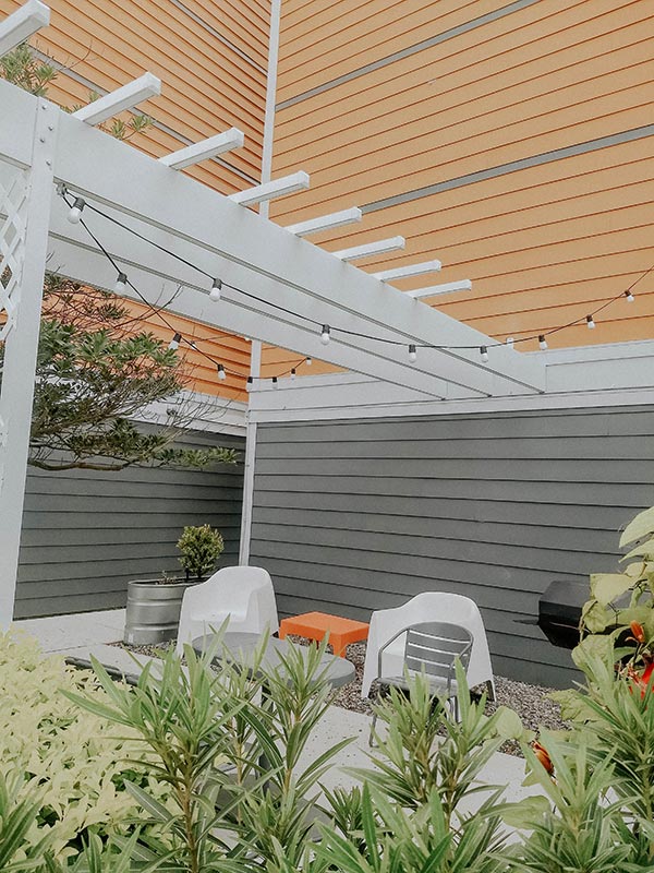 String Lights Over Patio