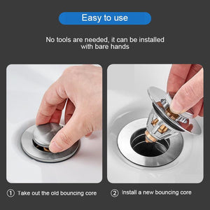 Buy 2 Get 1 Free, Stainless Steel Bounce Core Push-Type Converter