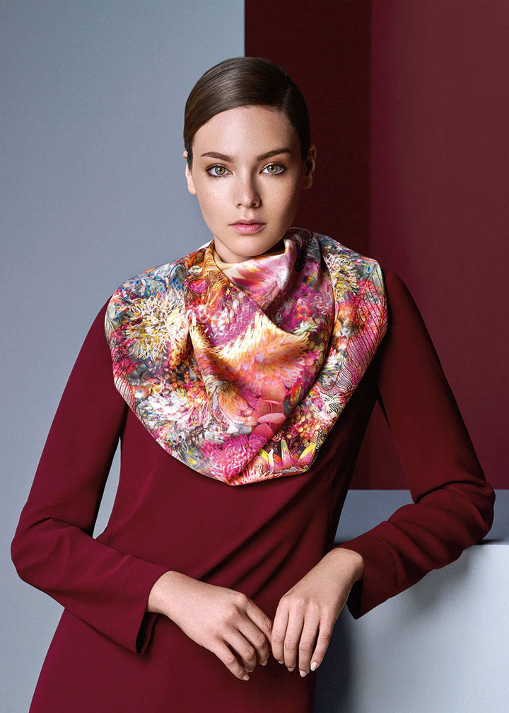 Scarflova Silk Scarves Collection | Shop Fine Scarves for Women
