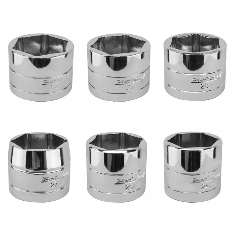 Park Tool SKT-6 Flat Faced Socket Set