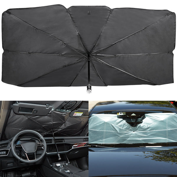 Foldable Car Windshield Sun Shade Umbrella - 49.2 inch x 30.7 inch |  BestyChoice
