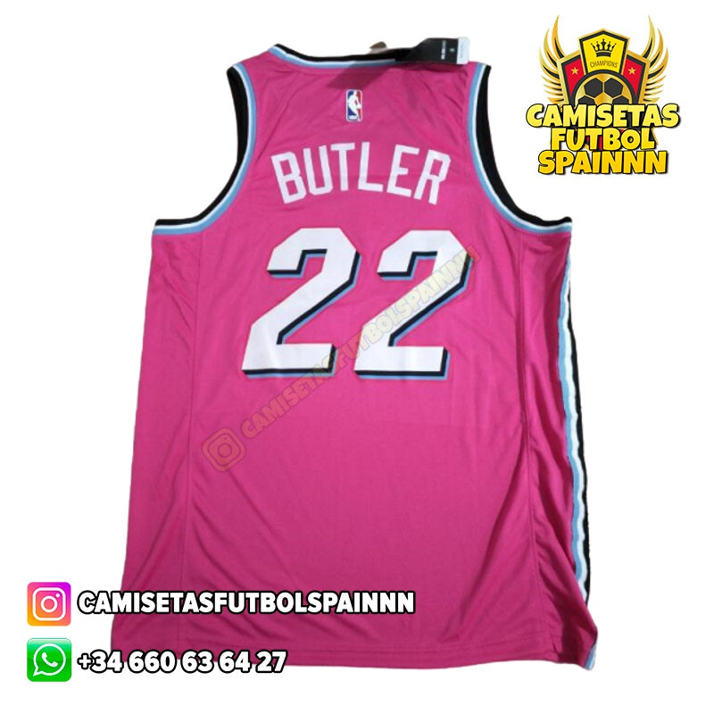 Camiseta Jimmy Butler 22 Miami Heat Vice City Alternativa - Camisetas Futbol Spainnn