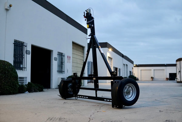 stand up tow dolly with surge disc brakes, how to use car tow dolly, powder coated stores vertically better than galvanized tow dolly 