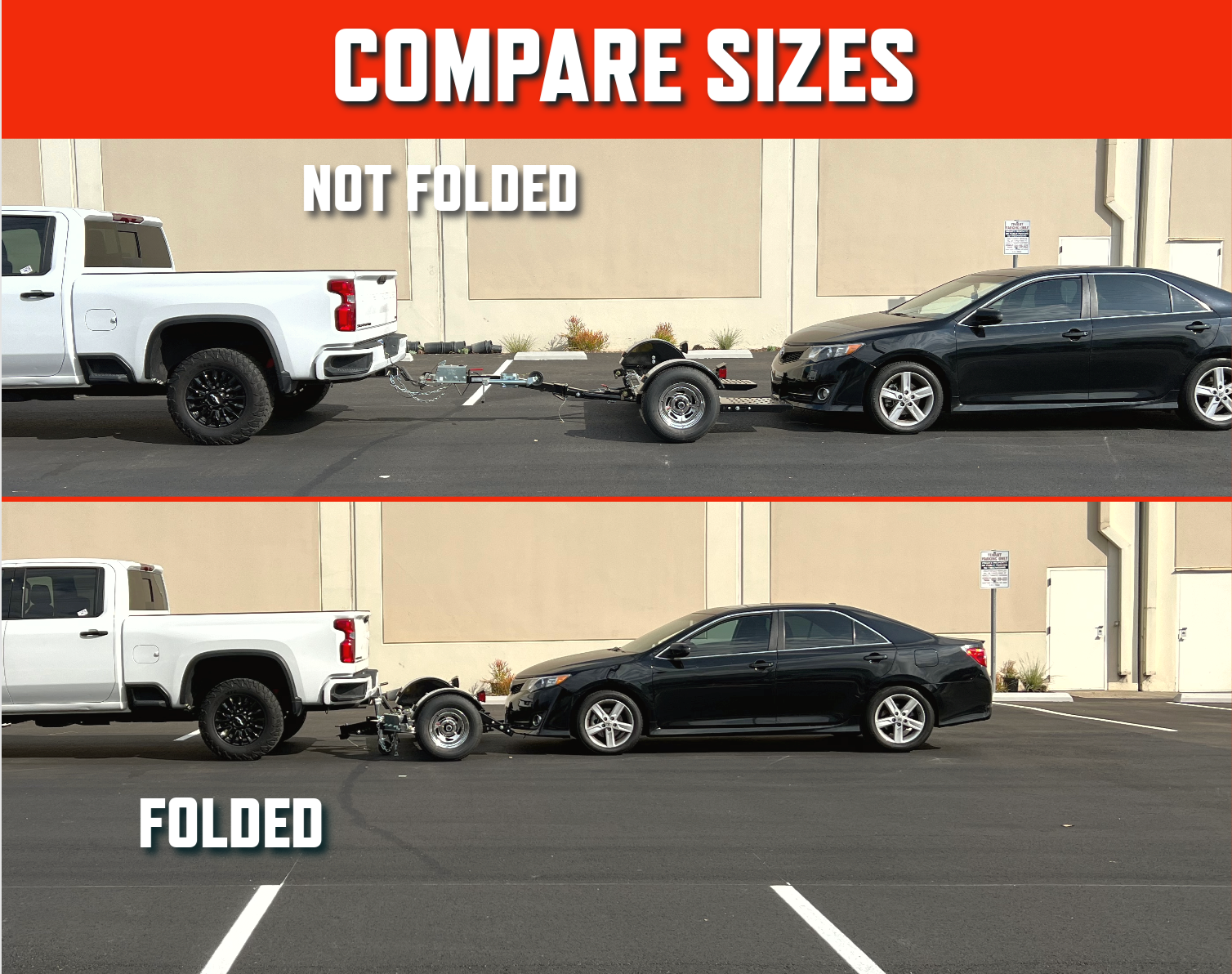 Flat towing Vs Car Tow Dolly - Majority of the cars ca not be flat towed therefore this is a better solution.