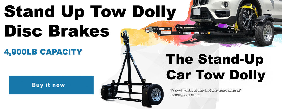 Stand UP Car tow dolly 