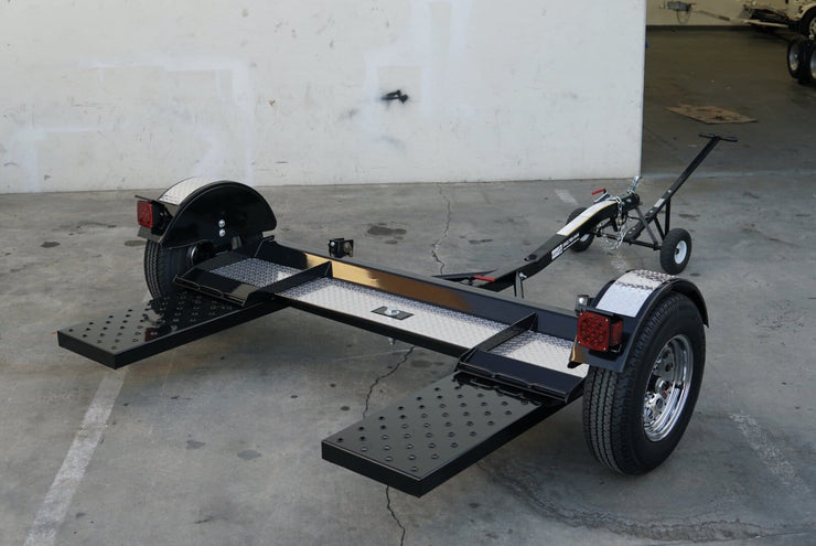 Premium Black and Chrome Tow Dolly – Tow Smart Trailers