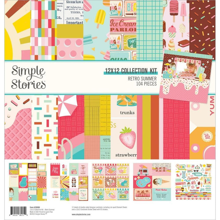 Simple Stories - America The Beautiful - All-American - 12 x 12 Cardst – TM  on the Go!