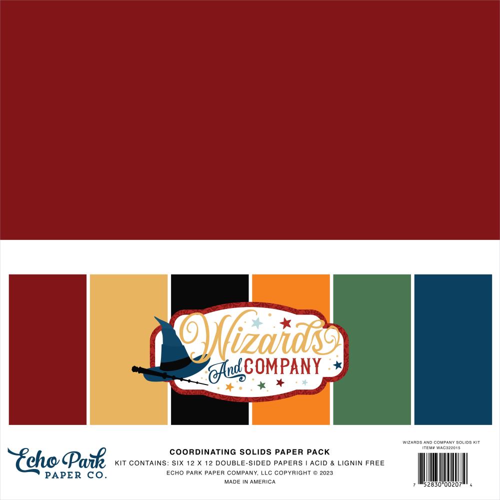 Wizards & Company Collection Special Delivery 12 x 12 Double-Sided  Scrapbook Paper by Echo Park Paper