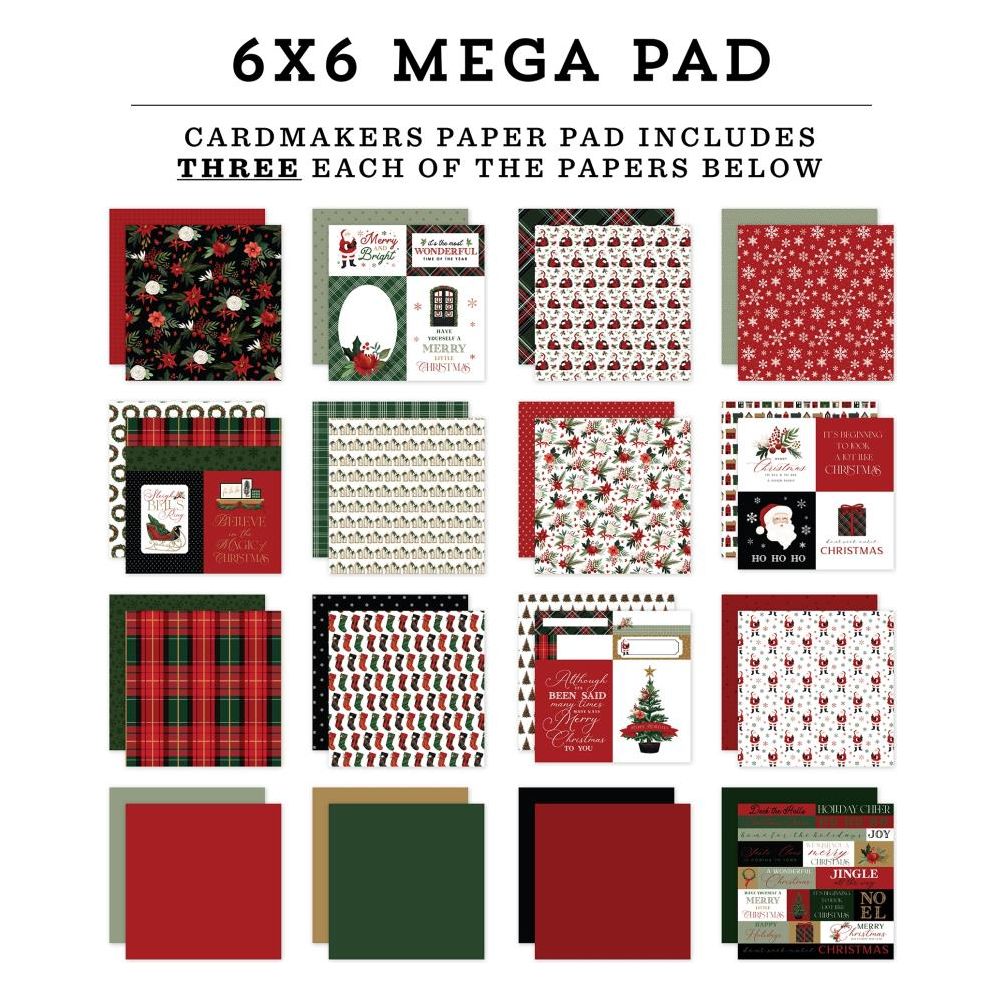 Carta Bella Buffalo Plaid 12x12 Paper- Green