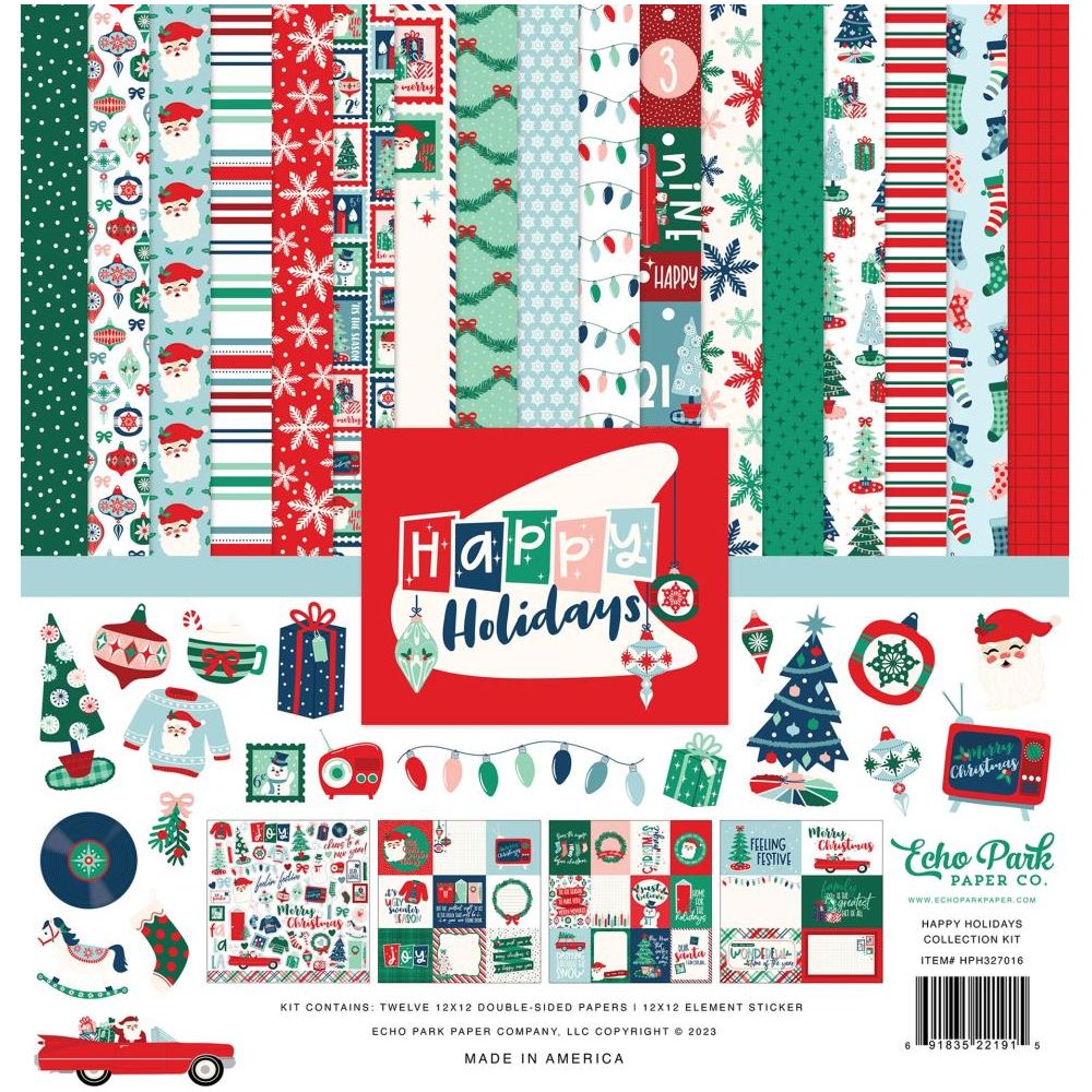 2 Holiday 12 x 12 scrapbooking kits - Northern Kentucky Auction, LLC