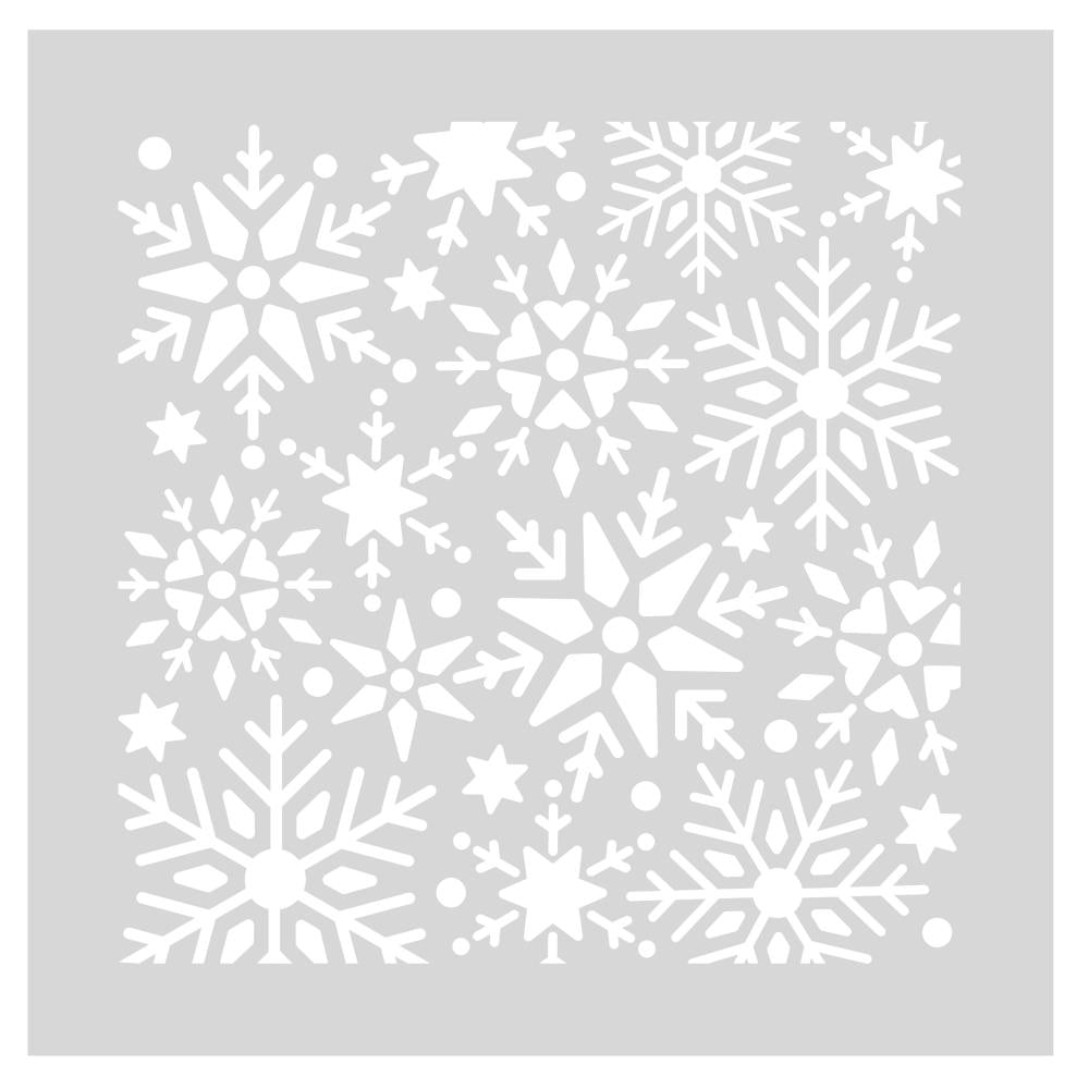 Intricate Snowflake Stencil – Lynn's Cake, Candy, and Chocolate Supplies