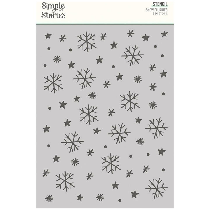 Gina K Designs Heartfelt Snowflake Layering Stencils Gkdst59