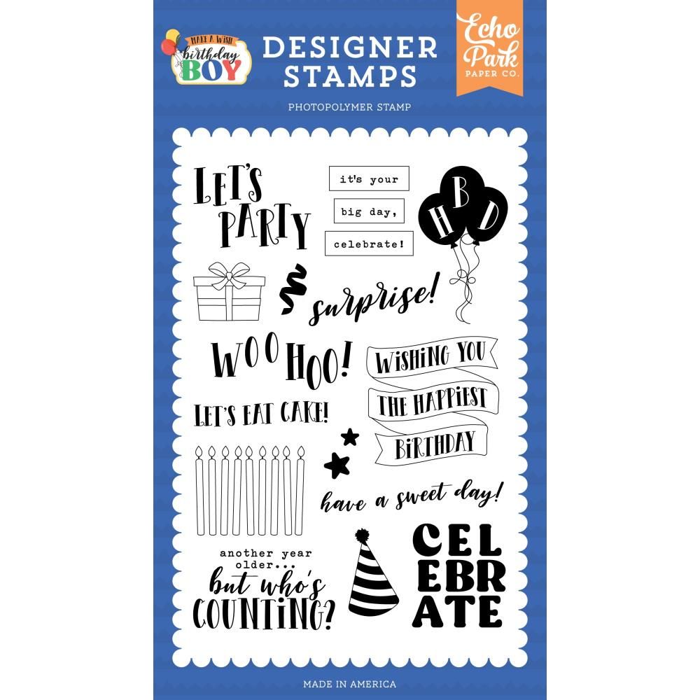 Photoplay Happy Birthday Clear Stamp Set Sis3808