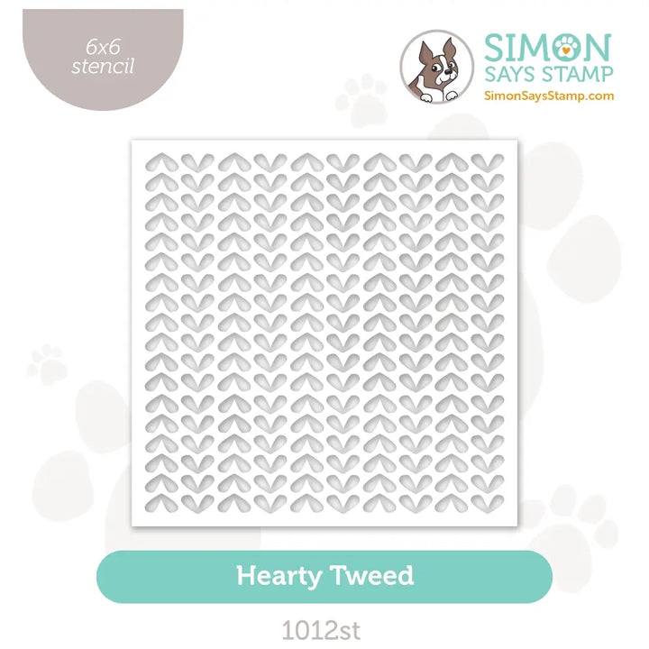 Simon Says Stamp Stencils Hearts In A Heart ssst221730c Smitten