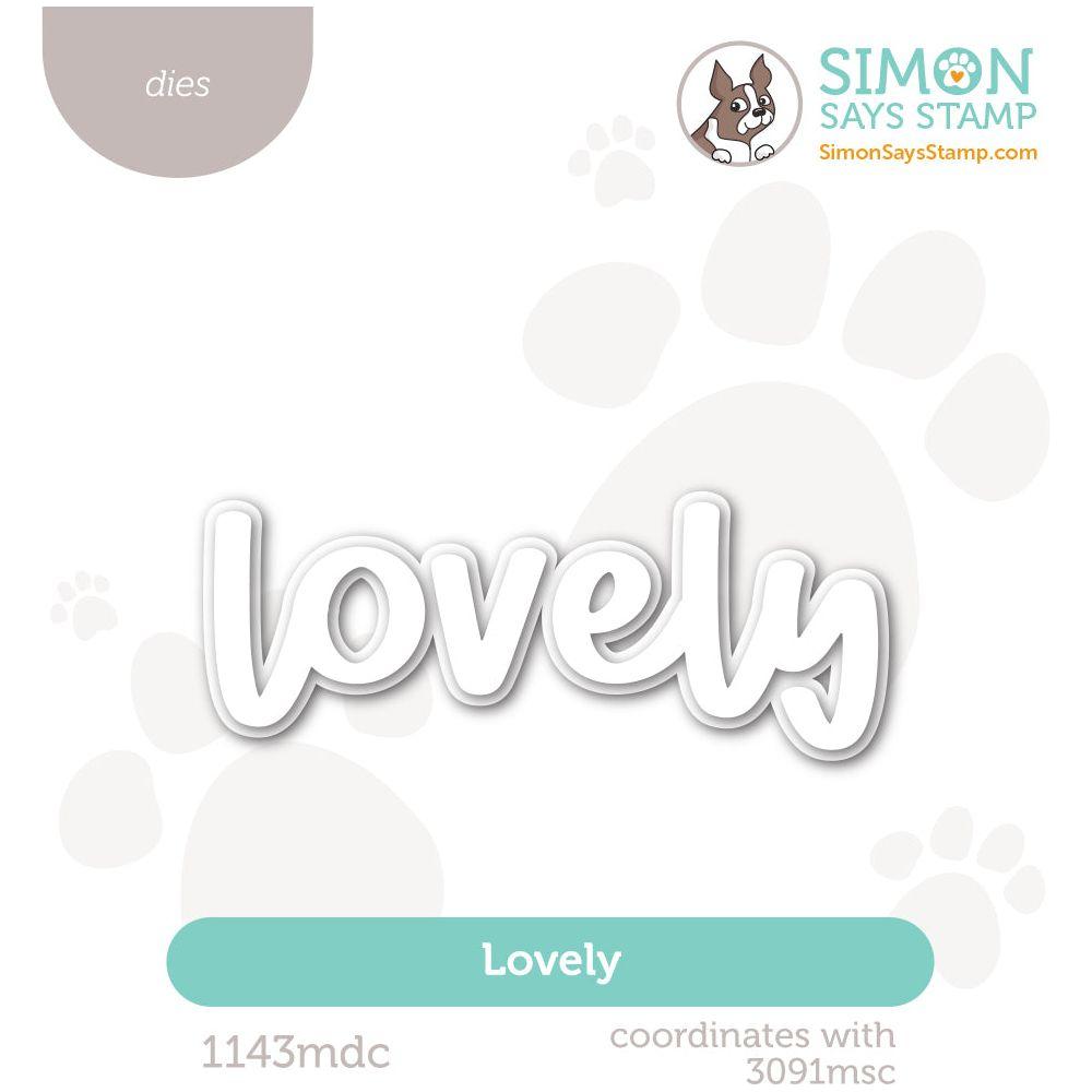 Simon Says Stamp Lovely Wafer Dies 1143mdc Stamptember