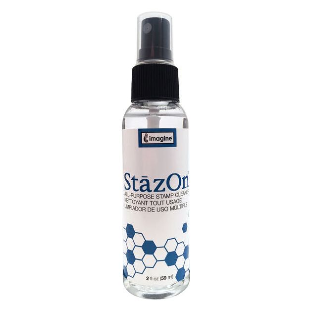 Mythbusting - StazOn Ink & StazOn Cleaner with Clear Stamps