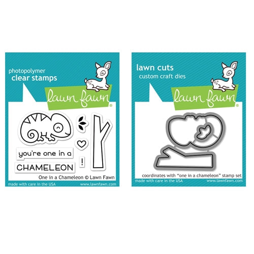 Lawn Fawn Set One in a Chameleon Clear Stamps and Dies