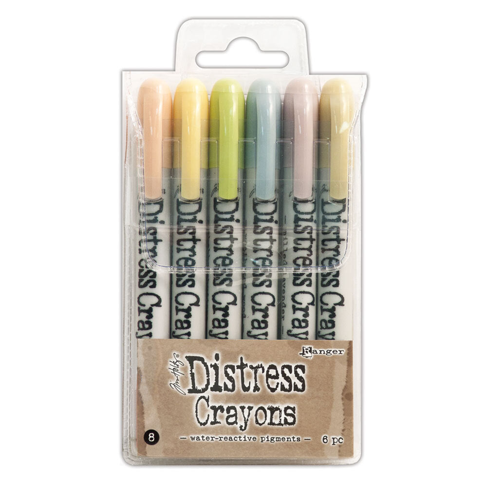 Tim Holtz Distress Crayon Bundled Sage (TDB54689) – Everything Mixed Media