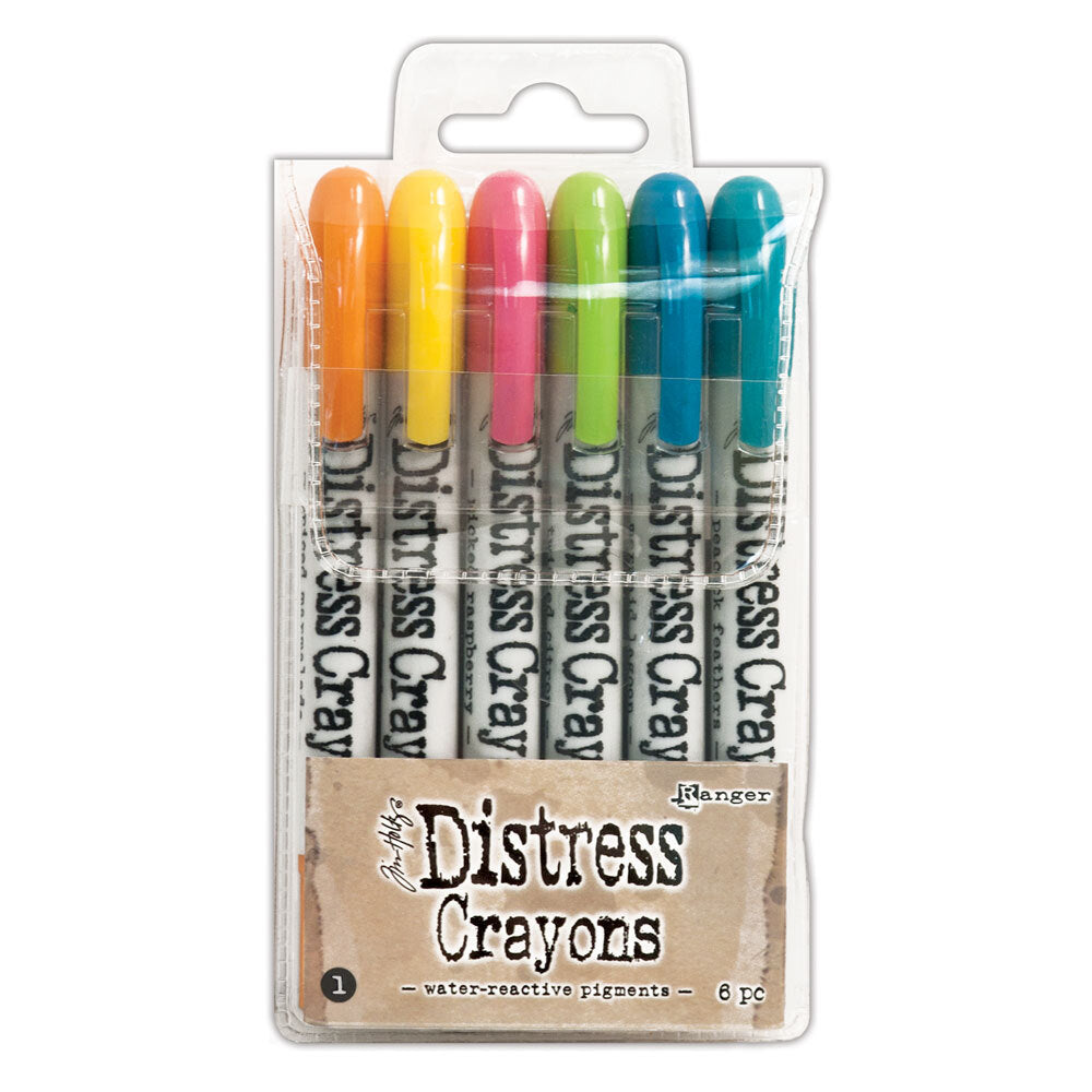 Tim Holtz Distress® Halloween Pearlescent Crayon Set #6