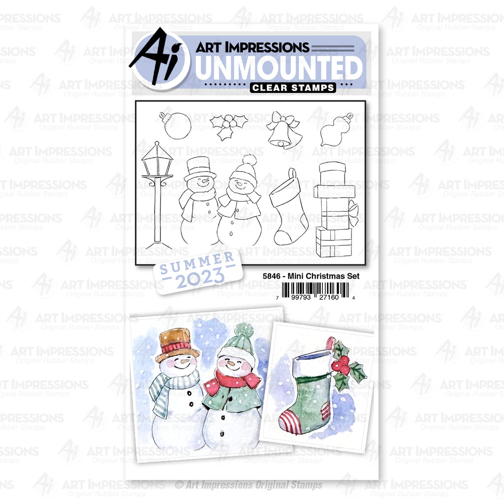 Craft Consortium 12 Days of Christmas 6X8 Clear Stamps (CSTMP091)