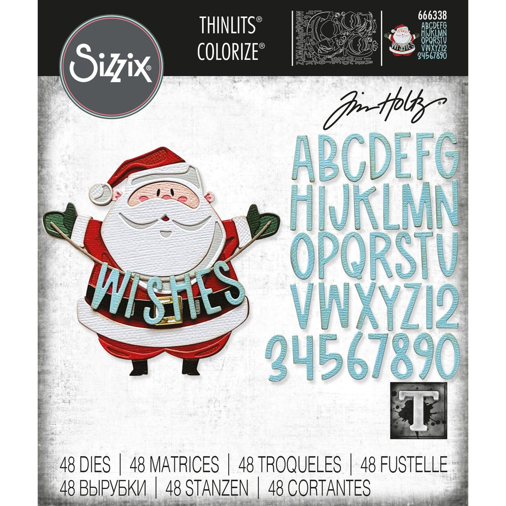 Sizzix • Thinlits Fustelle da Taglio Candleshop Colorize