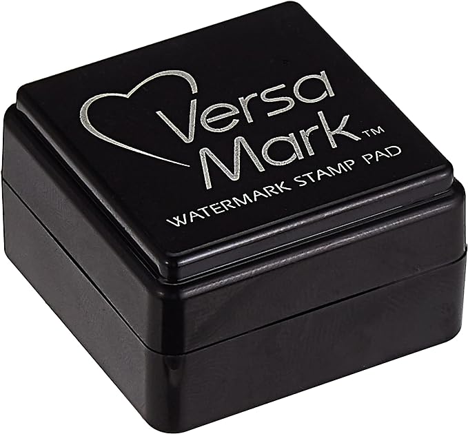 Versamark Watermark Embossing Bundle - Versamark Clear Ink Pad with Reinker and Detail Sticks