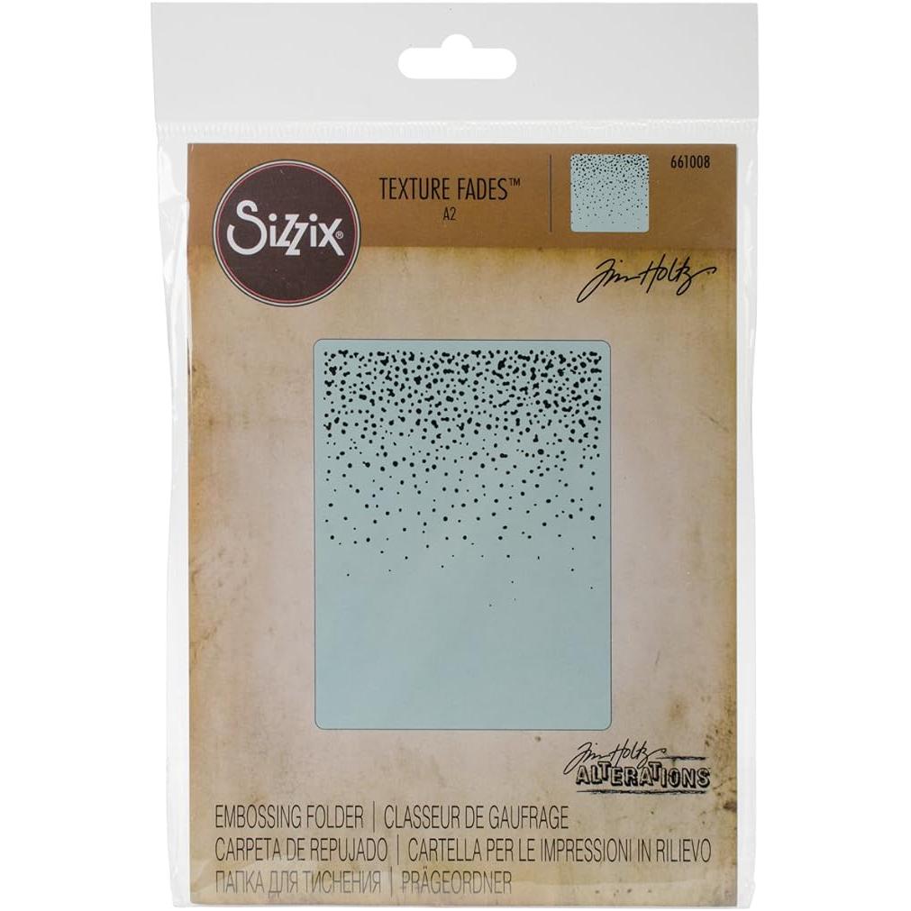 Sizzix Texture Fades Embossing Folder by Tim Holtz Multi Holiday Knit -  22440311