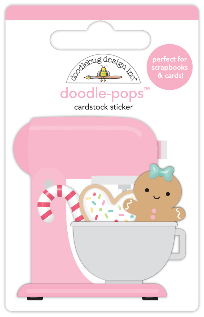 Doodlebug Gold Heart Puffy Shapes Stickers 8218 – Simon Says Stamp