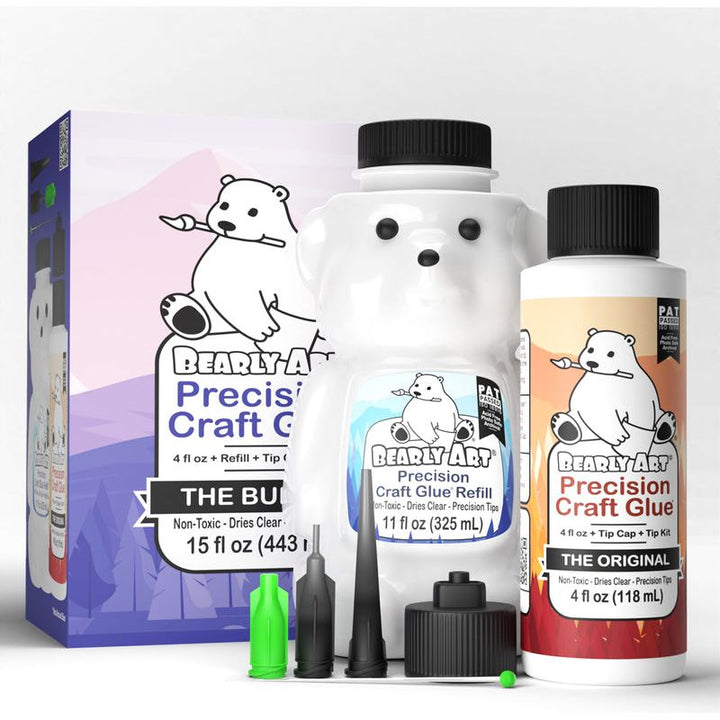 Bearly Art Precision Craft Glue - THE REFILL - Quick Quotes Scrapbook  Company